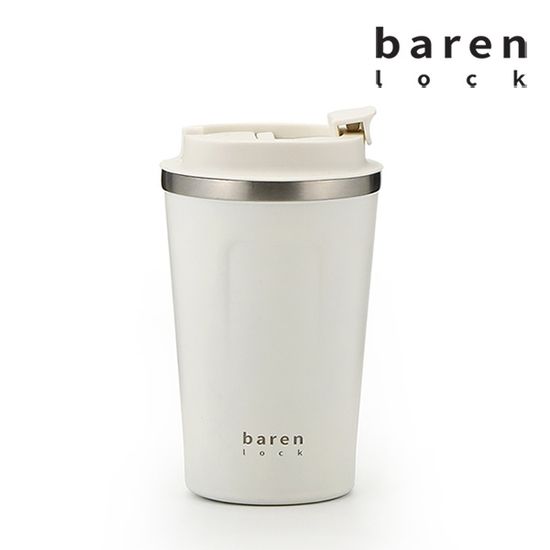바른락 라트비아 진공 스텐 텀블러 350ml (화이트)