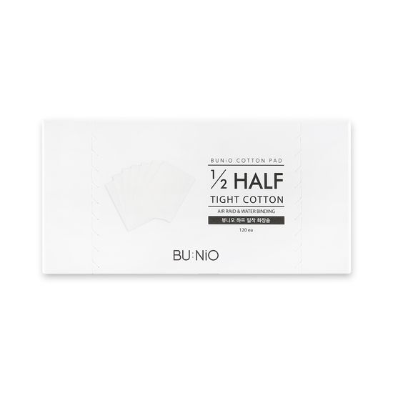뷰니오 하프 밀착 화장솜 120px3개