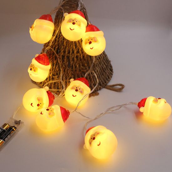 [도토로]10구 LED 산타 가랜드 전구(웜색) (1.5M)