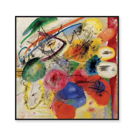 칸딘스키 - 검은 스트로크 Black Strokes