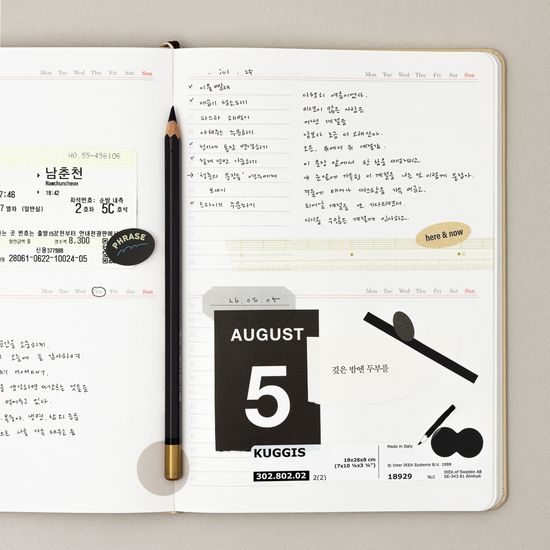 2026 모멘트 다이어리 날짜형 L
