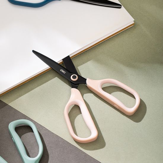 델리 블랙 소프트 터치 가위