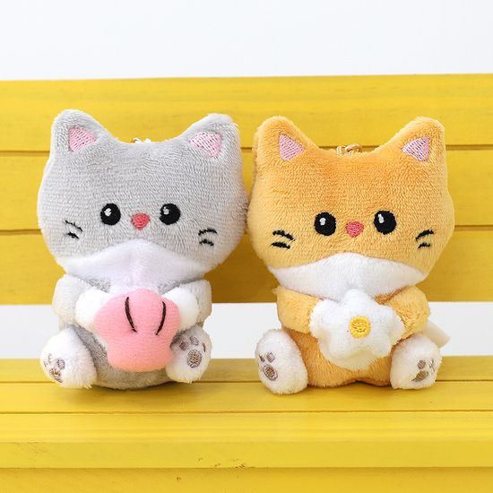 꼬옥냥이 고양이 가방고리 키링 인형 2종 8cm