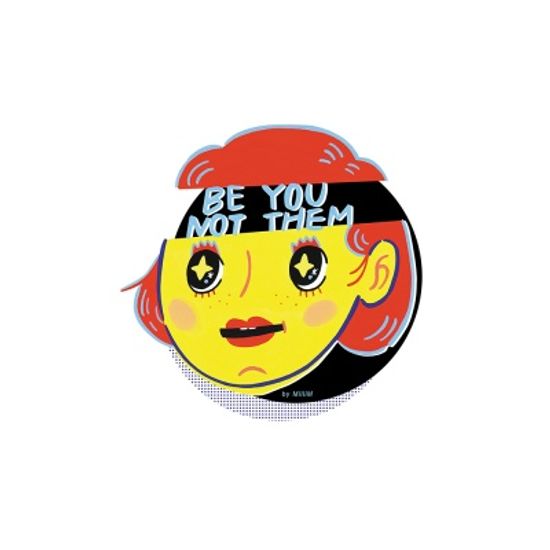 Be you, Not them / 일러스트 액자