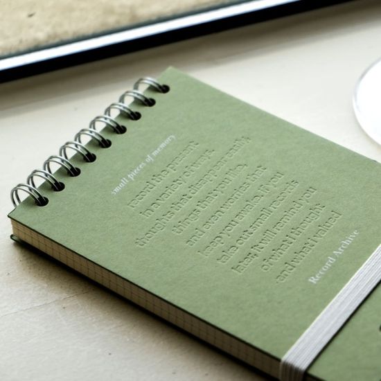 루카랩 레코드 아카이브 모눈 노트