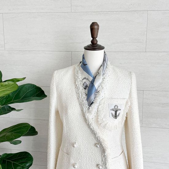 [베네]마드모아젤 실크 쁘띠 스카프 