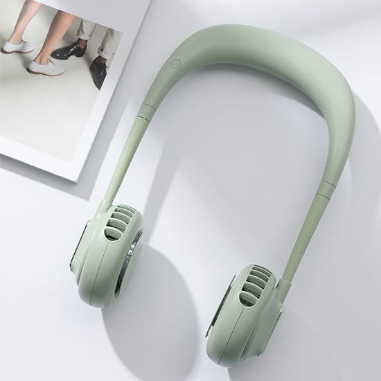 [브리즈홈]두손이 자유로운 USB 넥밴드 선풍기