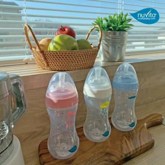 누비타 신생아 배앓이 방지 젖병 150ml