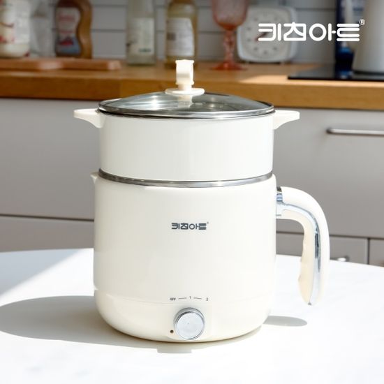 키친아트 2IN1 멀티 쿠커 전기냄비 찜기 KP-REX1800