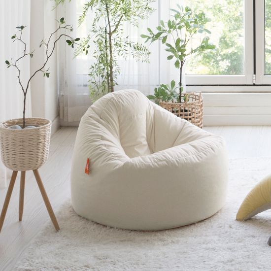 [특가]보니타빈백 대형 블루밍 B807 스웨이드 소파