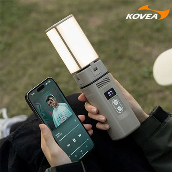 코베아 무선 블루투스 스피커 캠핑 랜턴 KECQ9LD-02