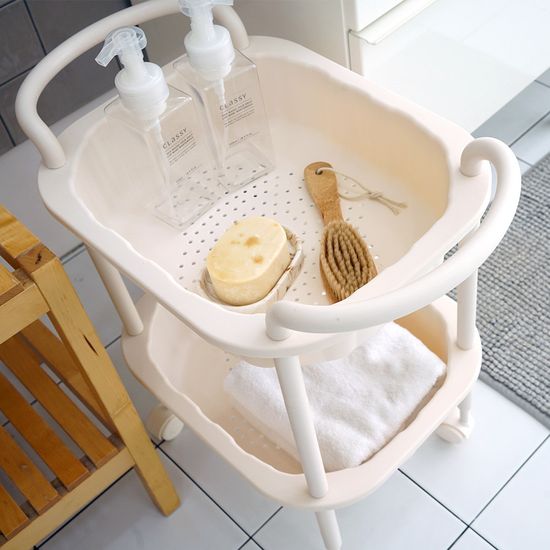 리브덕 이동식 트롤리 2단~4단 틈새 바퀴 수납 선반