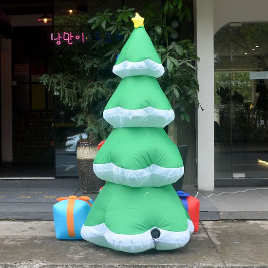 [도토로]180cm LED 에어벌룬 대형 크리스마스 트리