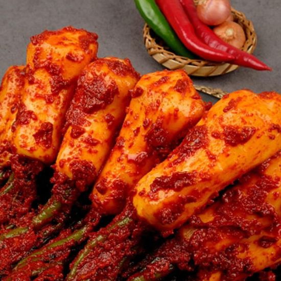 동백식품 국내산 100% 여수 알타리 김치 1KG/2KG/3KG