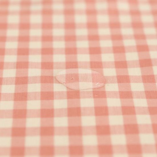 멜란체크 피치핑크 방수식탁보 테이블보