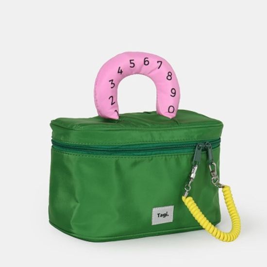 다이얼 여행용 대용량 메이크업 파우치가방 2color