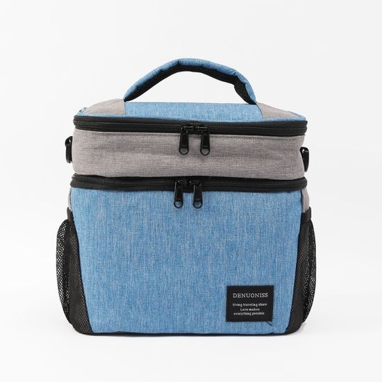 알로팜 보냉 가방 B132(블루)/도시락가방 아이스백