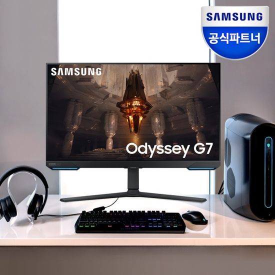 삼성 오디세이 G7 S32BG700 UHD 144Hz 게이밍 모니터