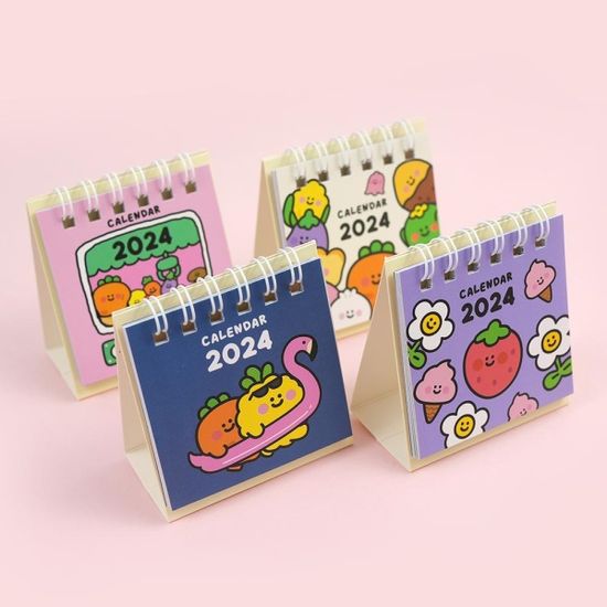 핑크풋 2024당근친구들쪼꼬미달력