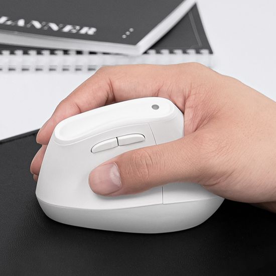 에이투 MV3 버티컬 무선 2채널 블루투스마우스 저소음