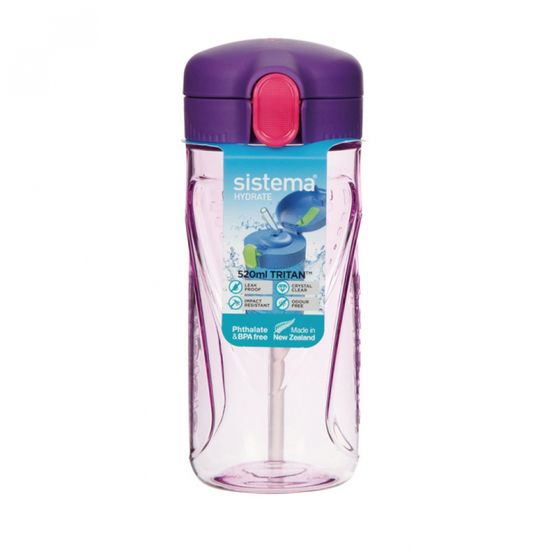 [시스테마]트리탄 퀵플립 스포츠물병 520ml (4color)