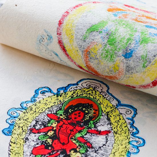 2026년 네팔 벽걸이 달력 부처 인테리어 캘린더