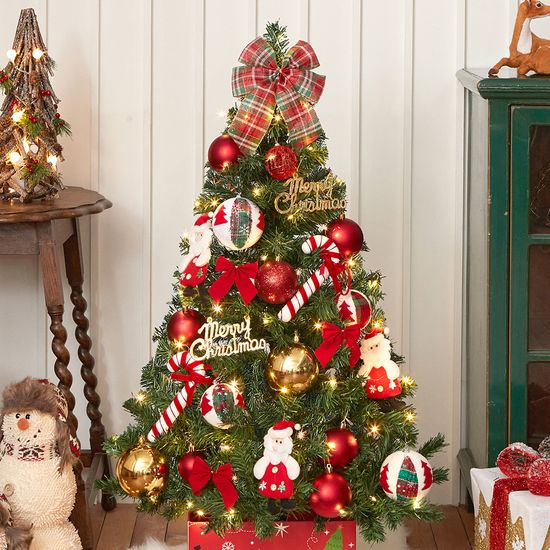 [도토로]120cm 꼬깔 산타 장식세트