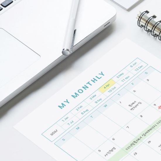 MY MONTHLY 심플 메모지 월간 체크리스트 플래너