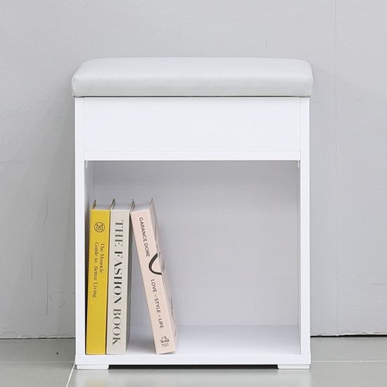 펀치 스텝 풋 수납 스툴 의자 화장대스툴 소 (착불)