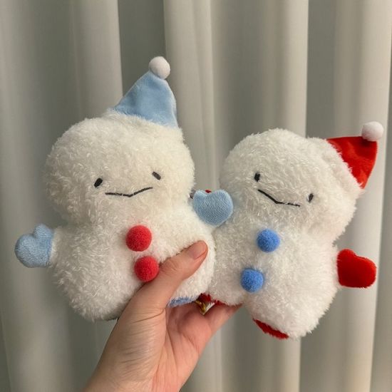 크리스마스 눈사람 트리 인형 탓똔 산타 인형