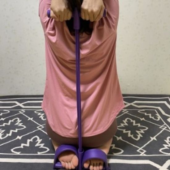 전신운동 홈트 4줄 튜빙 로잉밴드(WFHAHUE)