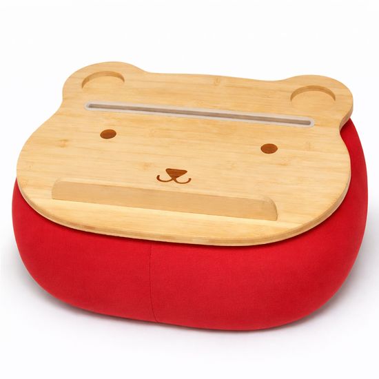 힐링베어 쿠션테이블 프리미엄 3세대 스위트레드