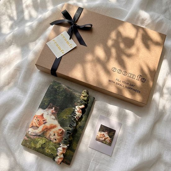 해피니스 프릴밴드 북커버 & 마그넷 선물세트