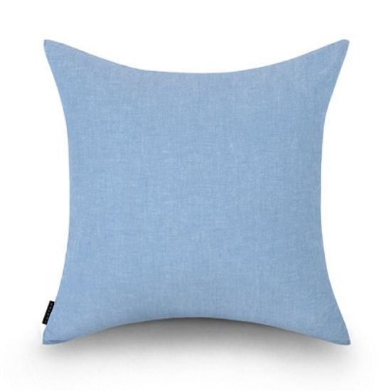 nother Washed Chambray Pillow (Sky Blue) / 나더 샴브레이 필로우 쿠션 (스카이블루)