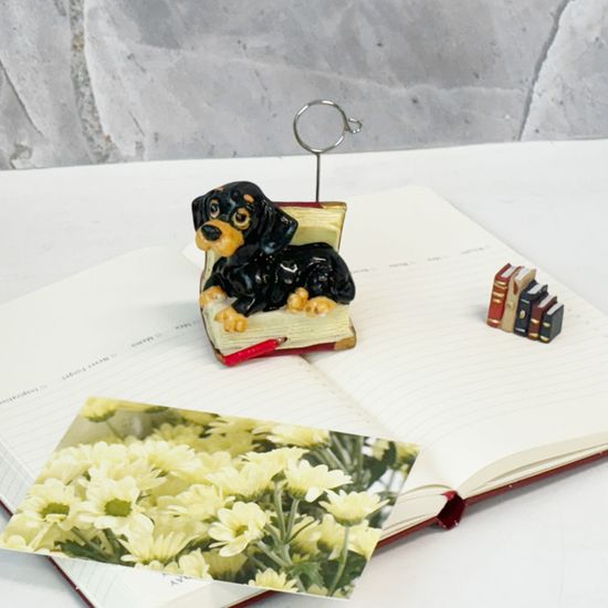 닥스훈트 메모 홀더