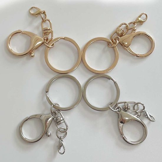 랍스터 붕어 고리 키링 부자재 인형 가방 키홀더 재료