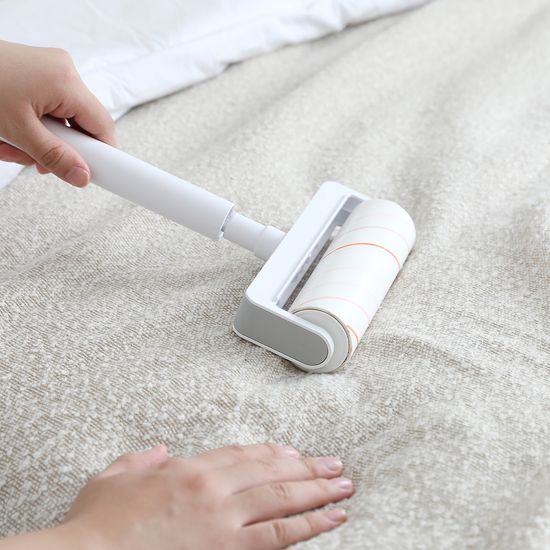 [무아스] 브러시 길이조절 테이프 클리너 돌돌이 