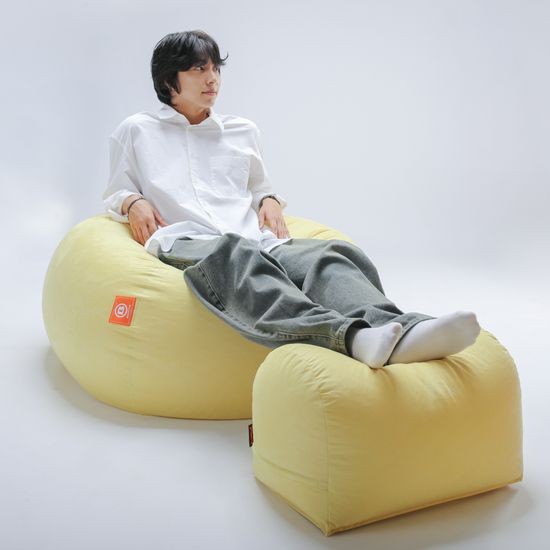 [특가]초대형 코쿤 SC307 스웨이드 소파 [풋스툴세트]