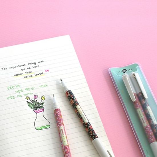 듀오펜 2색 패키지 볼펜