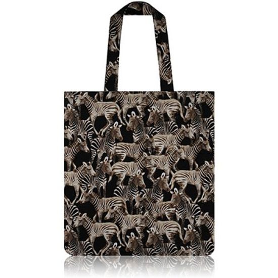 nother Zebras Flat Tote Bag / 나더 얼룩말 패턴 플랫 토트백