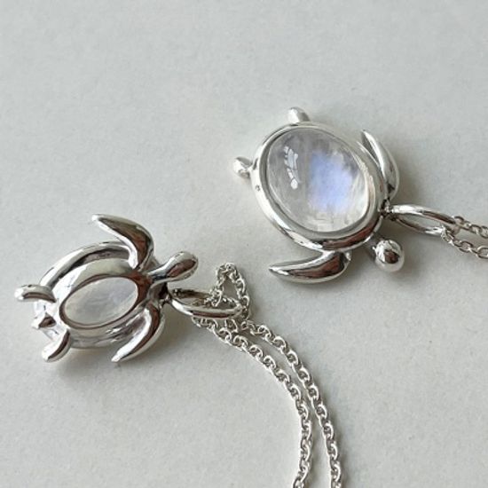 [도금] 느려도 괜찮아, 거북이 목걸이 (미니) 