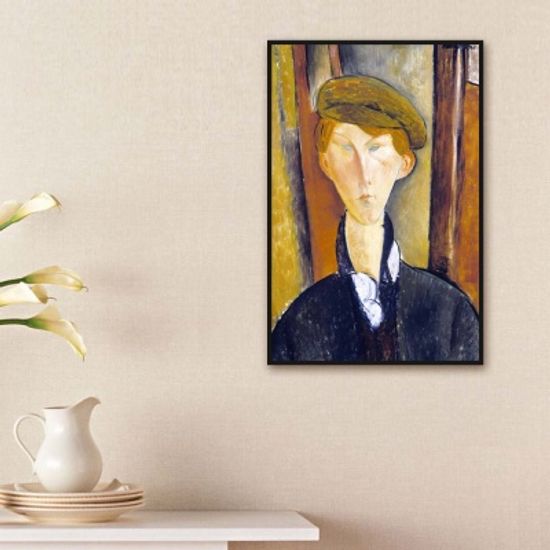 [더벨라] 모딜리아니 - 모자를 쓴 청년