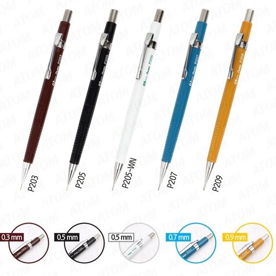 펜텔 제도샤프의 정석 0.3mm 샤프펜슬 p203 1다스(12