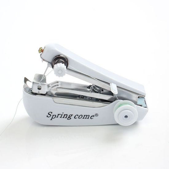 쏘잉 휴대용 핸드미싱 수동 손 바느질 미니재봉틀