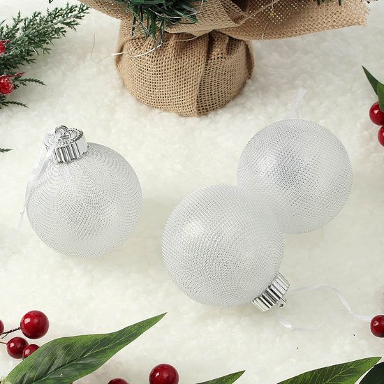 [도토로]시스루 레이스 장식볼 3p(8cm) (그레이망사)