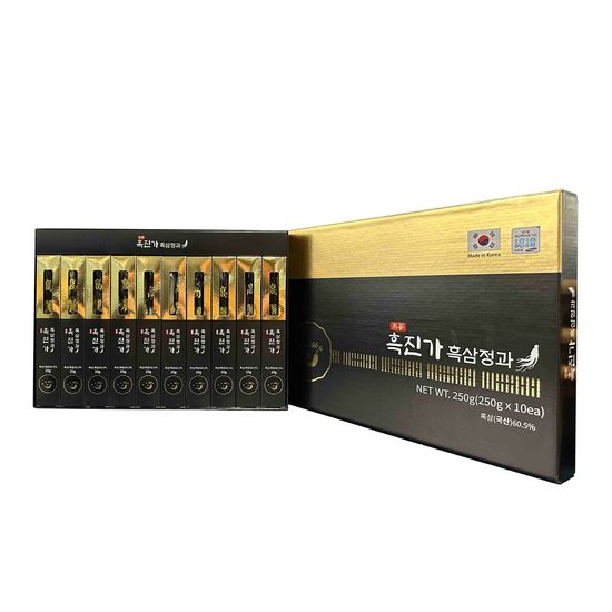 [흑진가] 흑삼정과(25g x 10개)