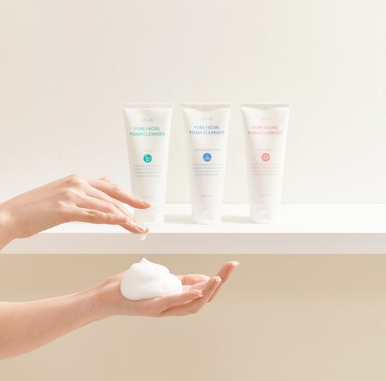 [3종 SET] 퓨어 페이셜 폼 클렌저 3개 