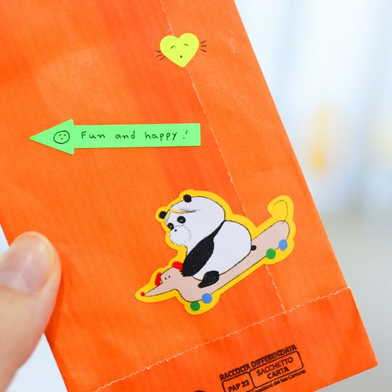 Panda's day 스티커