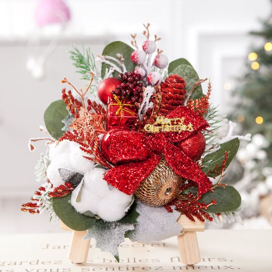 크리스마스 이젤 미니트리 유포리아 23cm 테이블 장식