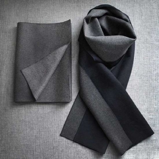 [폴엔나나] [울더블페이스/캐시미어감촉 머플러] Wool Double Face muffler